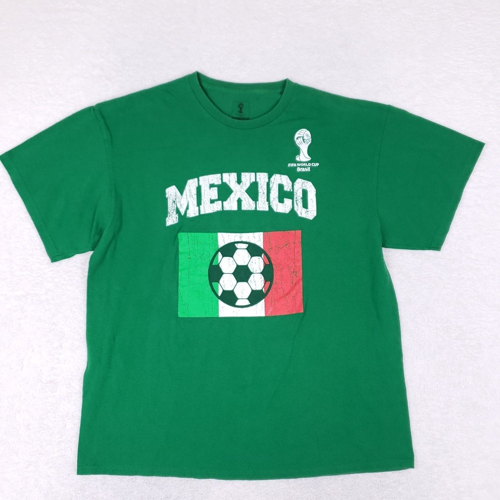 FIFA Official 2014 World Cup Mexico‎ Graphic Tee XL Green